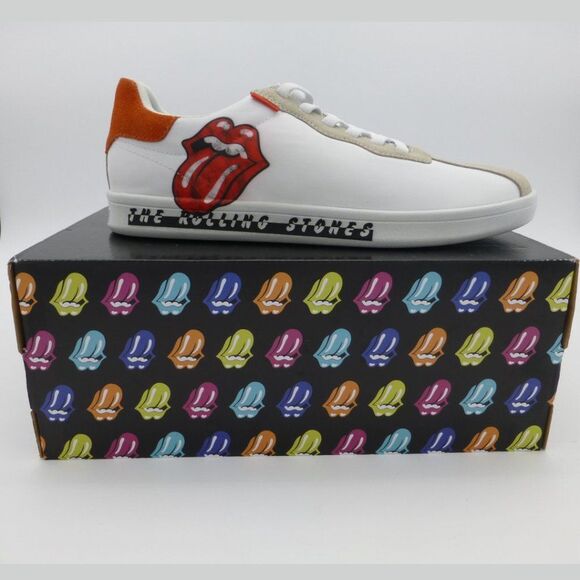 NIB Skechers Rolling Stones: Classic Cup - Stones Invasion, Size Men's 9 - Picture 3 of 12